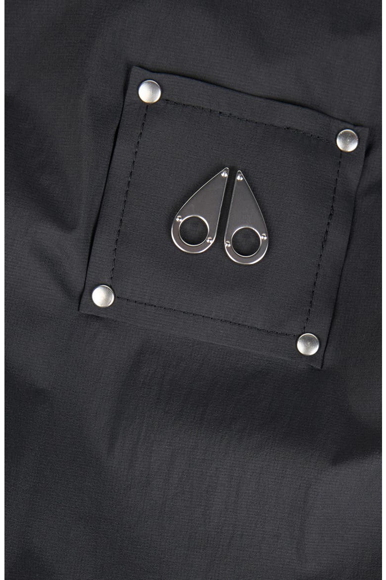 Labelle Water Repellent Ripstop Jacket, Alternate, color, BLACK