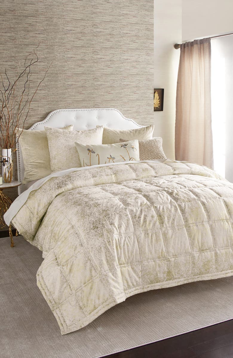 Michael Aram Metallic Jacquard Quilt, Alternate, color, 