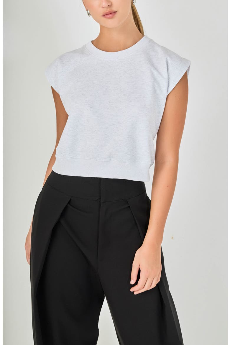 Soft Muscle Sweatshirt, Alternate, color, HEATHER GREY