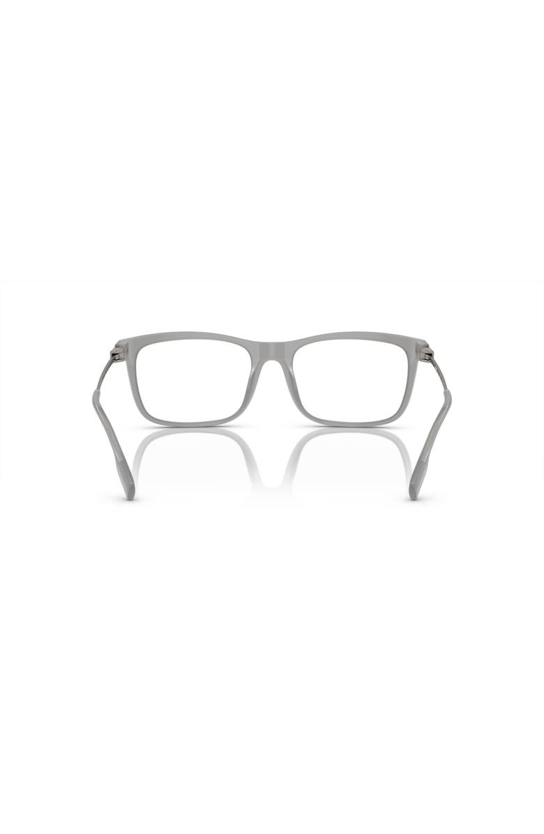 Burberry 53mm Rectangle optical glasses, Alternate, color, Grey