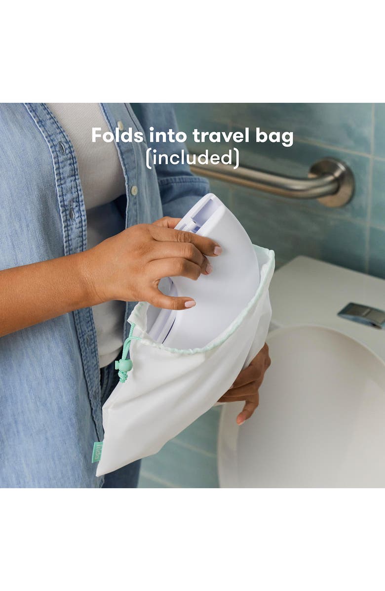 Fridababy Fold & Go Potty Seat, Alternate, color, White