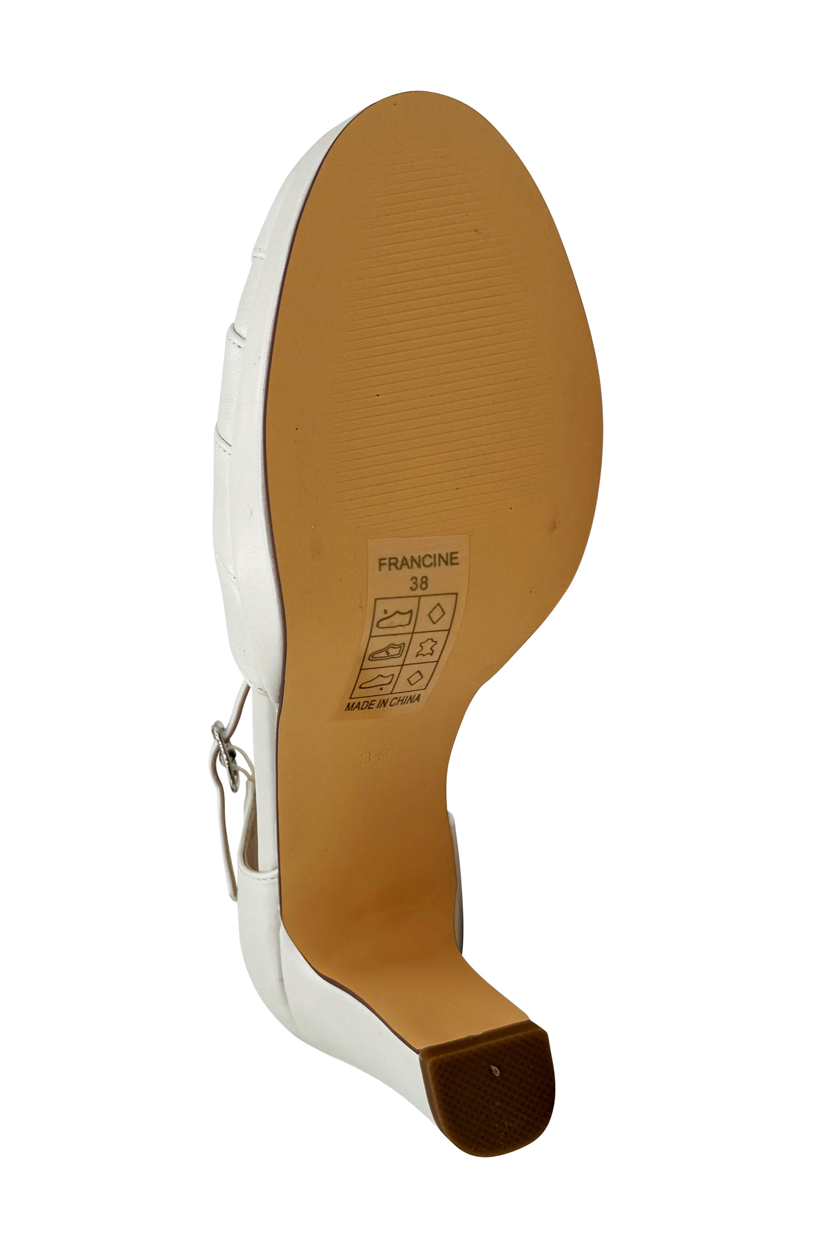 CHELSEA CREW Francine T-Strap Pump, Alternate, color, White