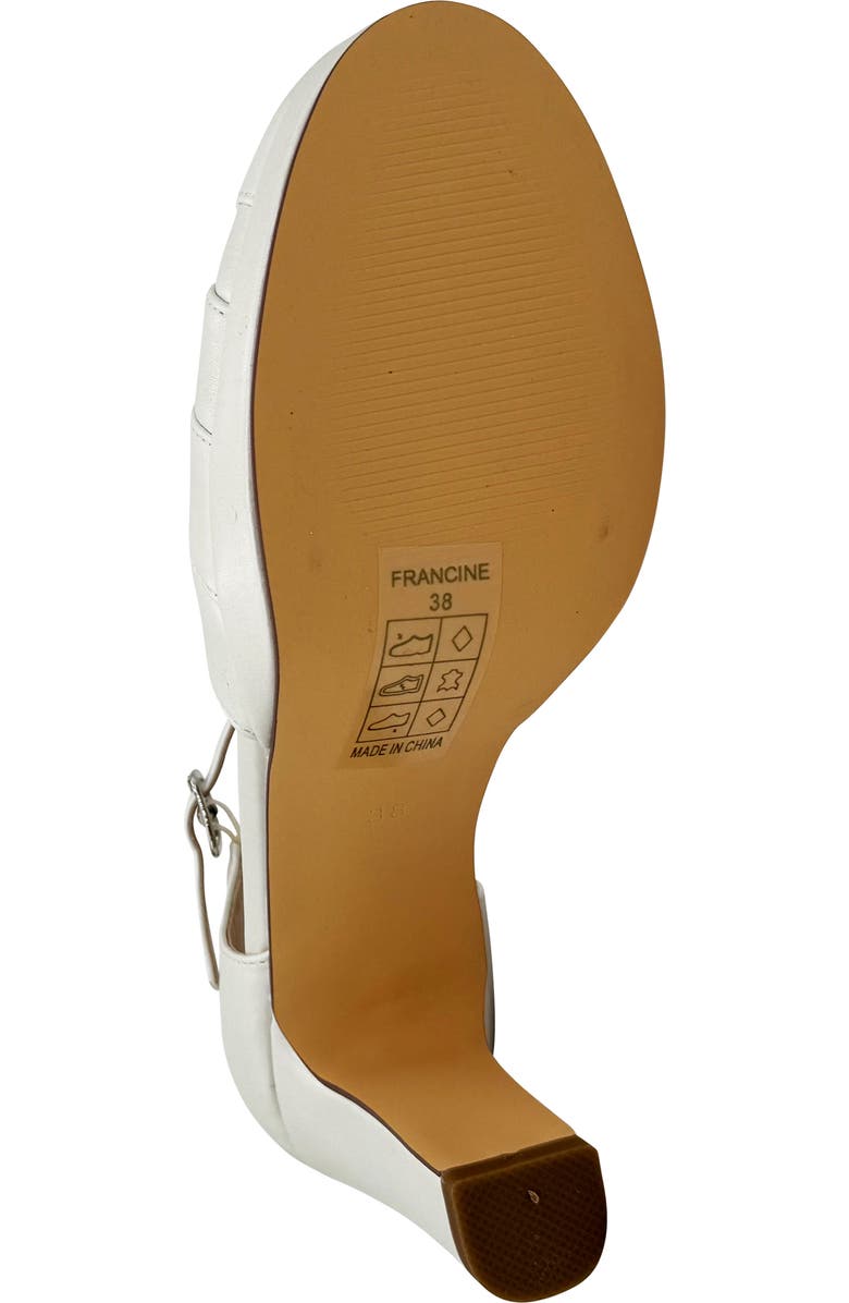 CHELSEA CREW Francine T-Strap Pump, Alternate, color, White