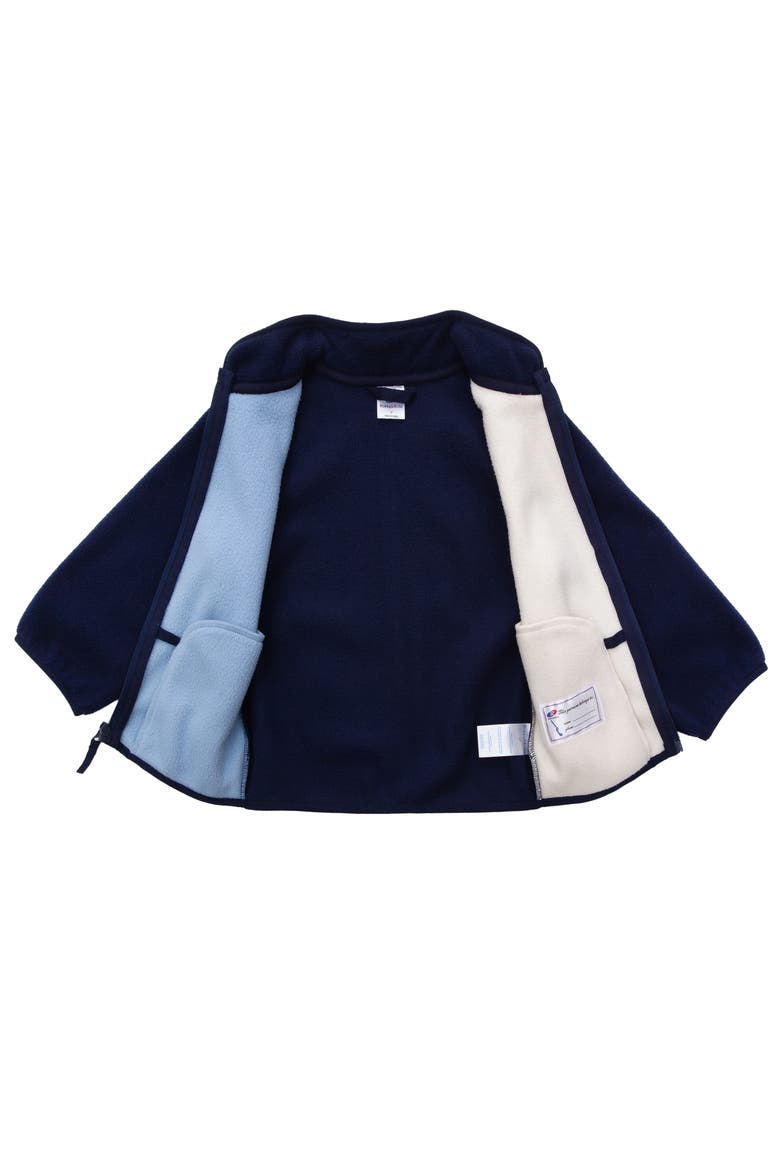 Adventure Fleece Jacket, Alternate, color, Blue Ivory