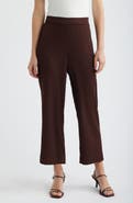 AK ANNE KLEIN Crinkle Ankle Wide Leg Pants
