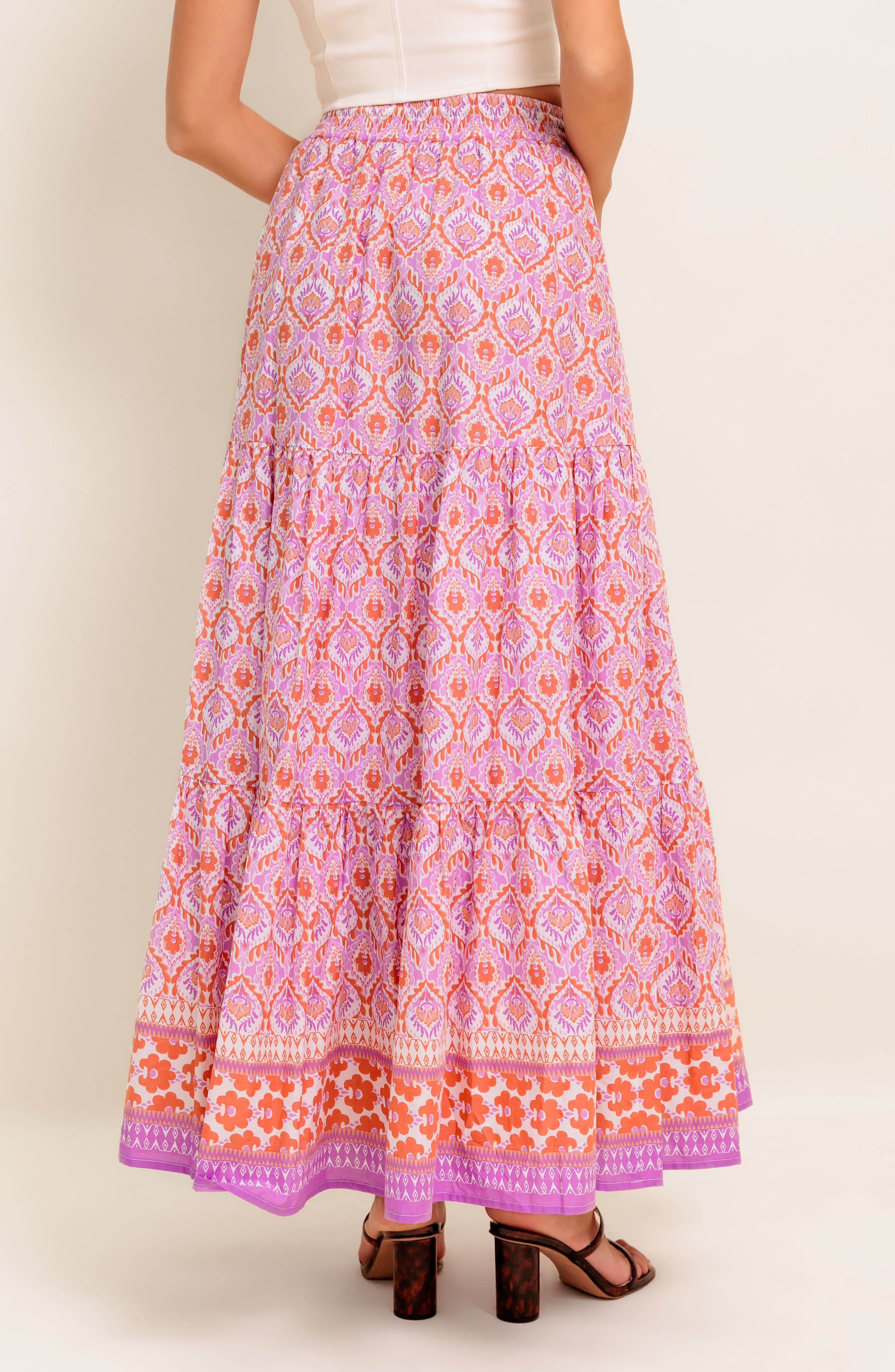 Print Maxi Skirt - image 2