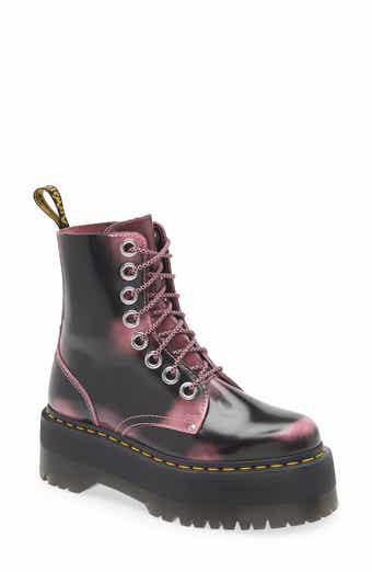 ★在庫確認★Dr. Martens Jadon Boot Piercing Milled Platforms Dr. Martens Jadon Piercing Milled Leather Platform Boot
