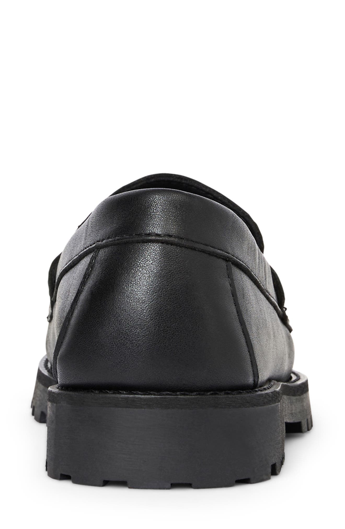 Galena Penny Loafer, Alternate, color, BLACK LEATHER