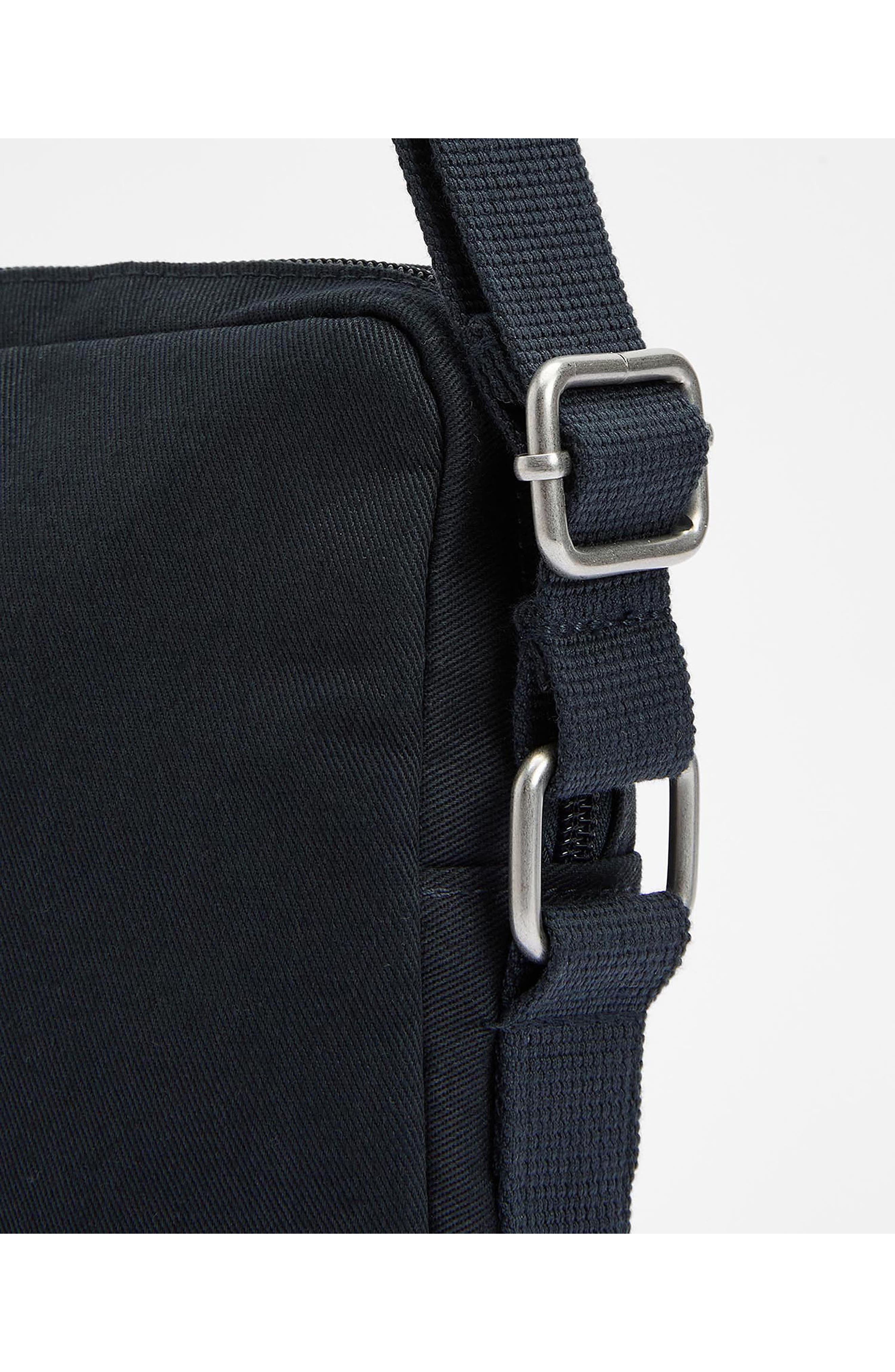 Barbour Cascade Cotton Twill Crossbody, Alternate, color, Navy Brushed