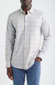 johnnie-O Suave Plaid Button-Down Shirt