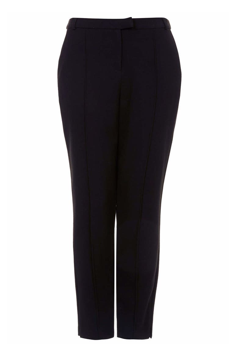 Crop Cigarette Pants, Alternate, color, BLACK