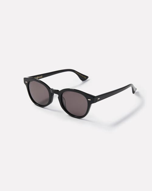 Epokhe Coil Sunglasses In Black