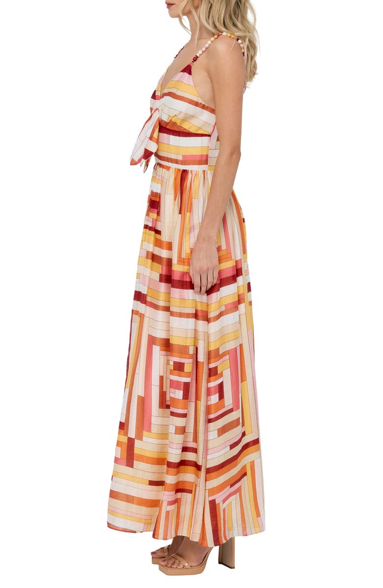 CIEBON Fiona Stripe A-Line Dress, Alternate, color, 