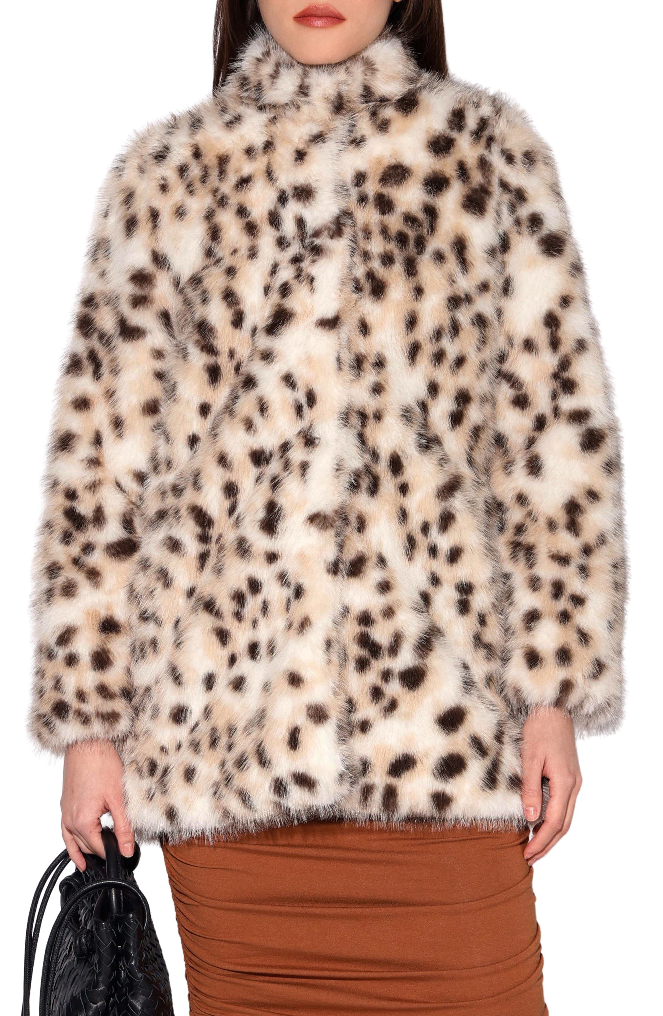 Walter Baker Priscilla Faux Fur Coat