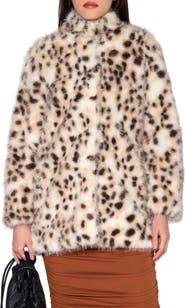 Walter Baker Priscilla Faux Fur Coat