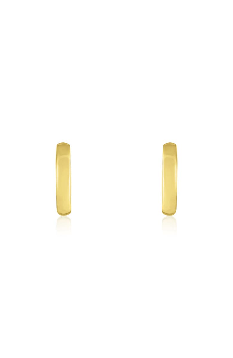 The Lovery Fine Jewelry Gold Huggie Hoop Earrings, Alternate, color, Yellow Gold