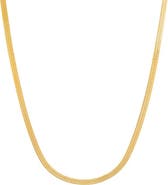 BY ADINA EDEN Herringbone Chain Necklace