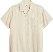 Obey Samuel Texture Stripe Camp Shirt
