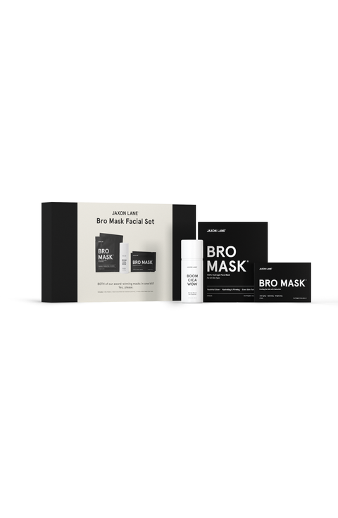 Ready Set Glow Bro Mask Facial Gift Set
