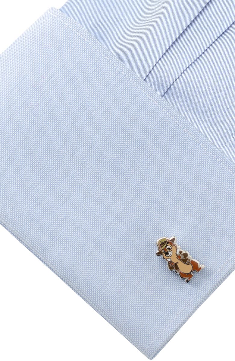 Cufflinks, Inc. Chip & Dale Cuff Links, Alternate, color, Silver Multi