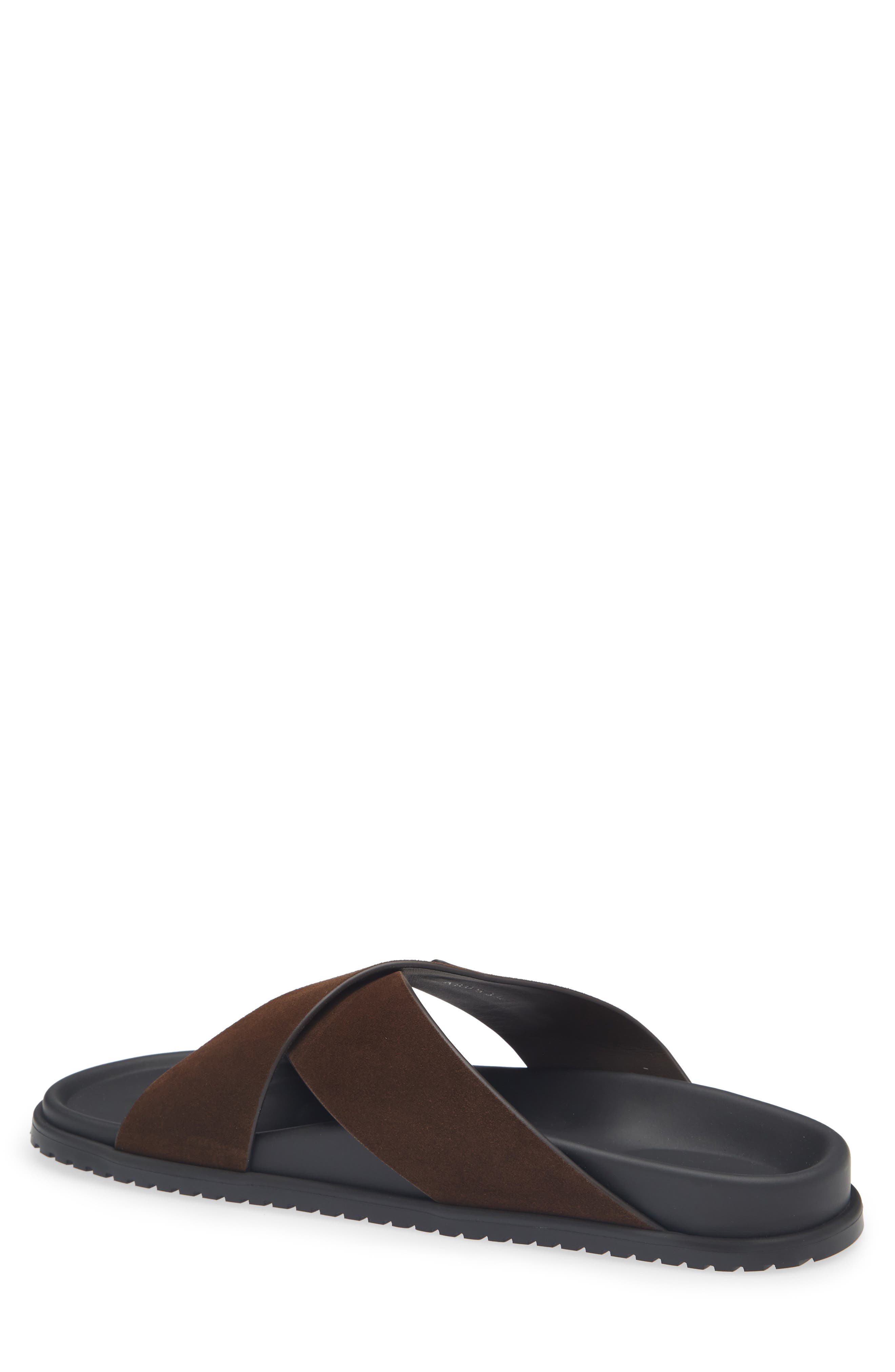 Slide Sandal, Alternate, color, EBANO/ CIOCCOLATO