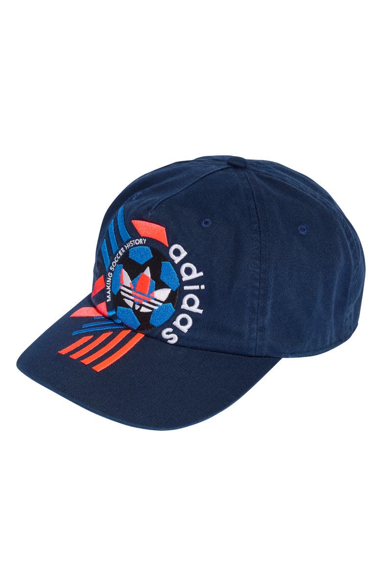 adidas '94 Graphic Snapback Ball Cap, Main, color, 