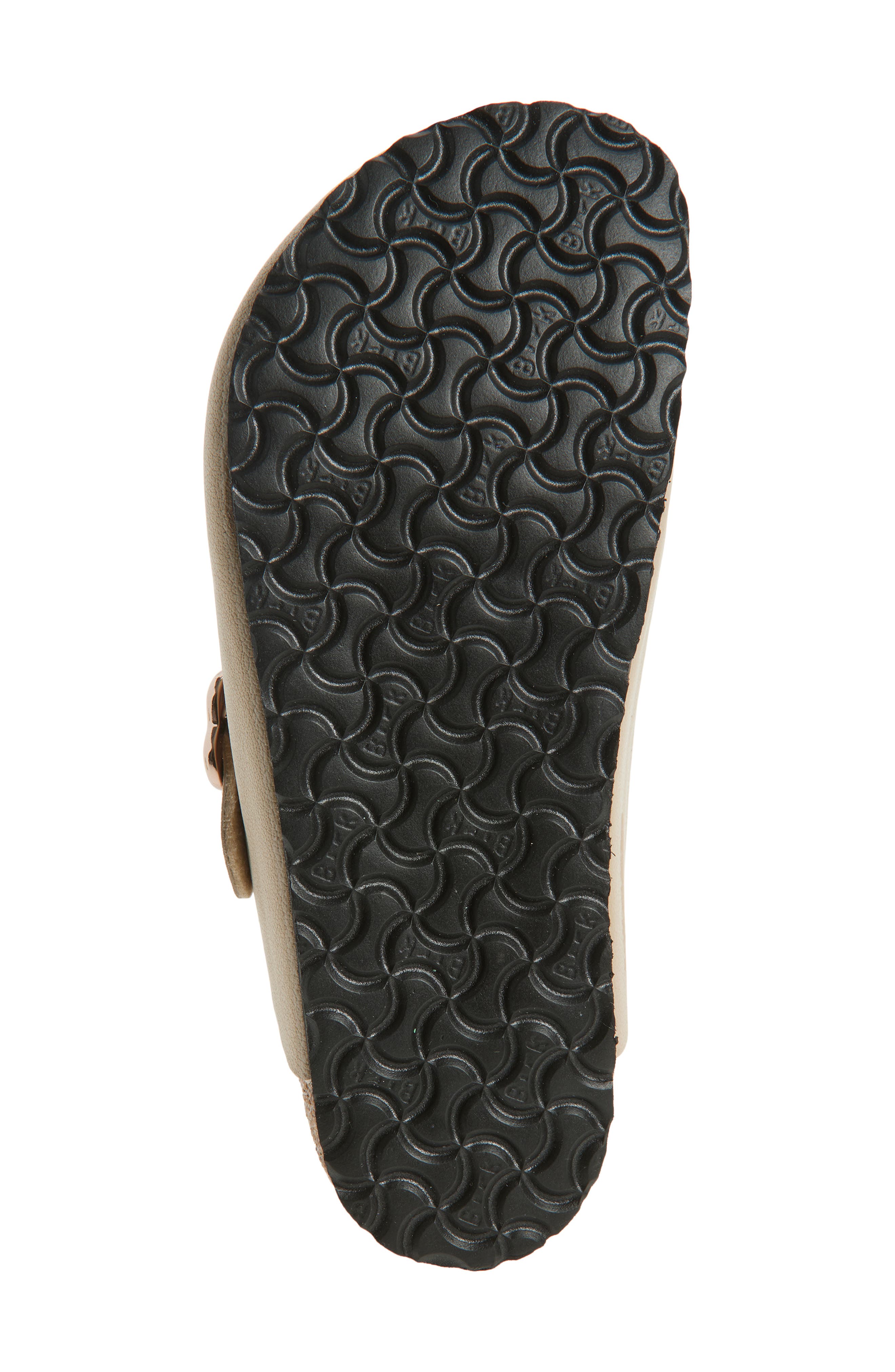 Birkenstock Kids' Boston Flower Buckle Clog, Alternate, color, Beige