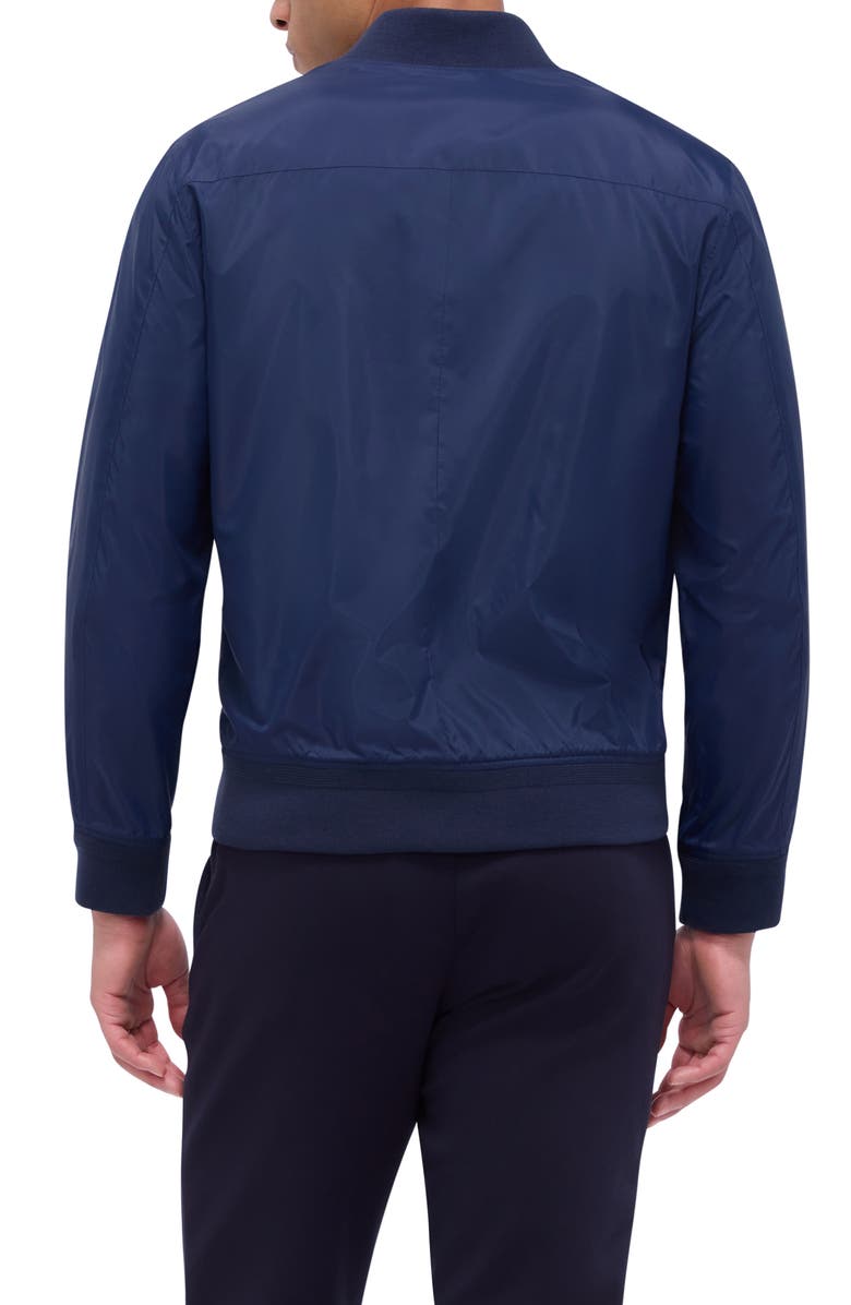 Bugatchi Reversible Water Repellent Bomber Jacket, Alternate, color, 