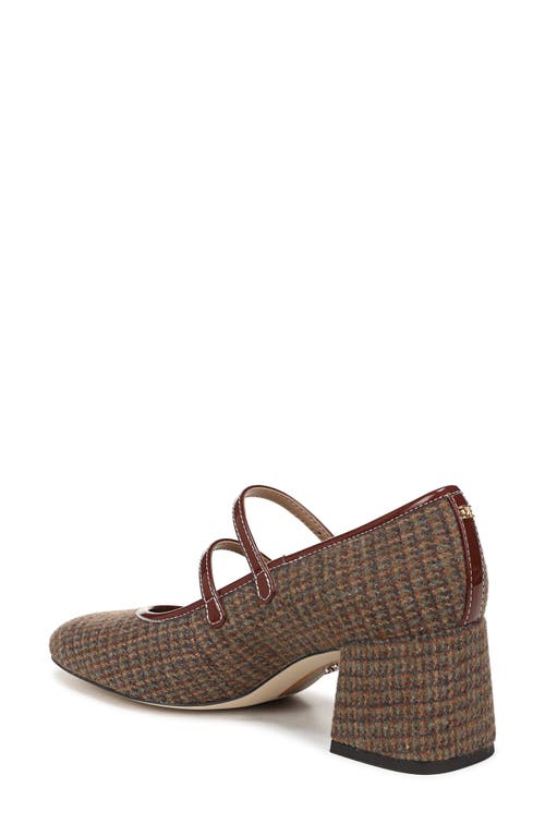 Sam Edelman Sarah Mary Jane Pump In Brown