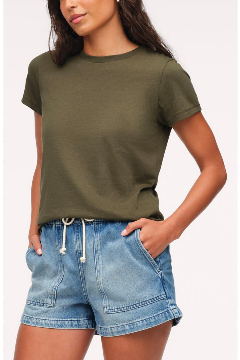 Perfect T-Shirt, Alternate, color, DARKEST OLIVE