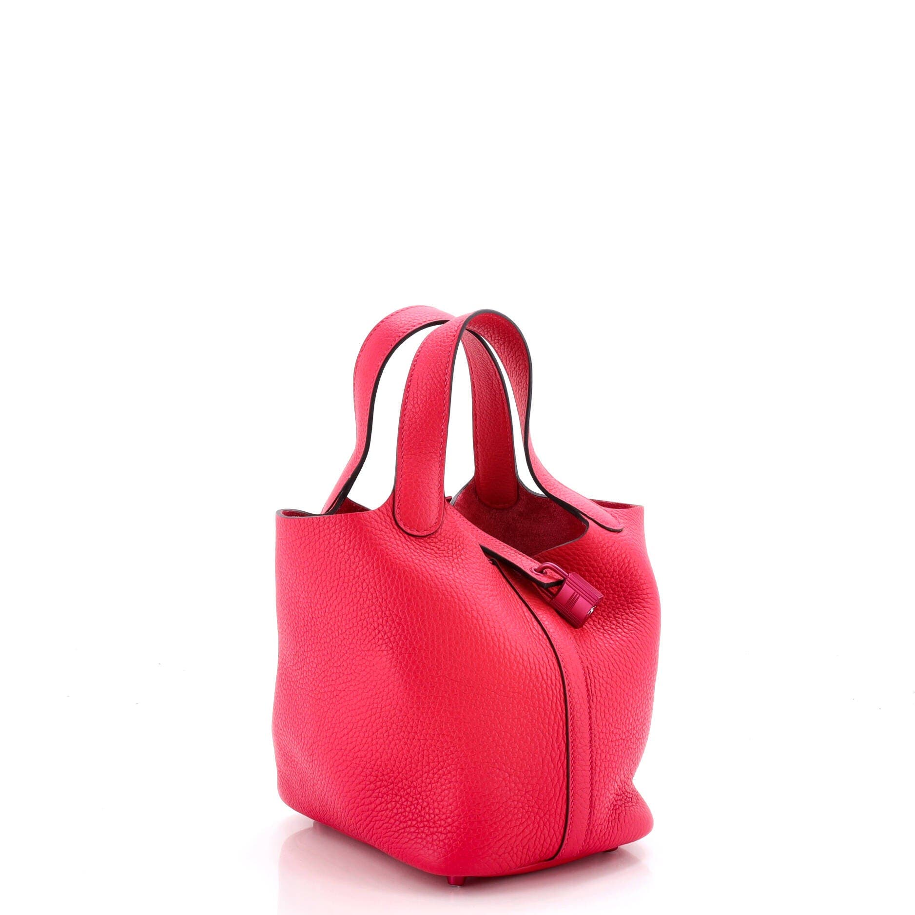 Monochrome Picotin Lock Bag Clemence PM, Alternate, color, Pink