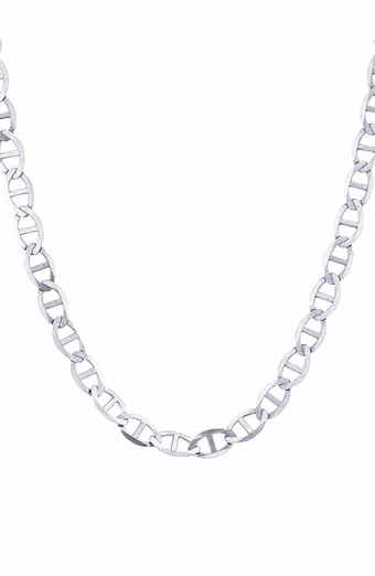 Flat Mariner Chain Necklace