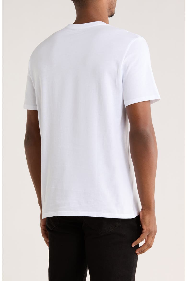 Fade Logo Graphic T-Shirt, Alternate, color, WHITE
