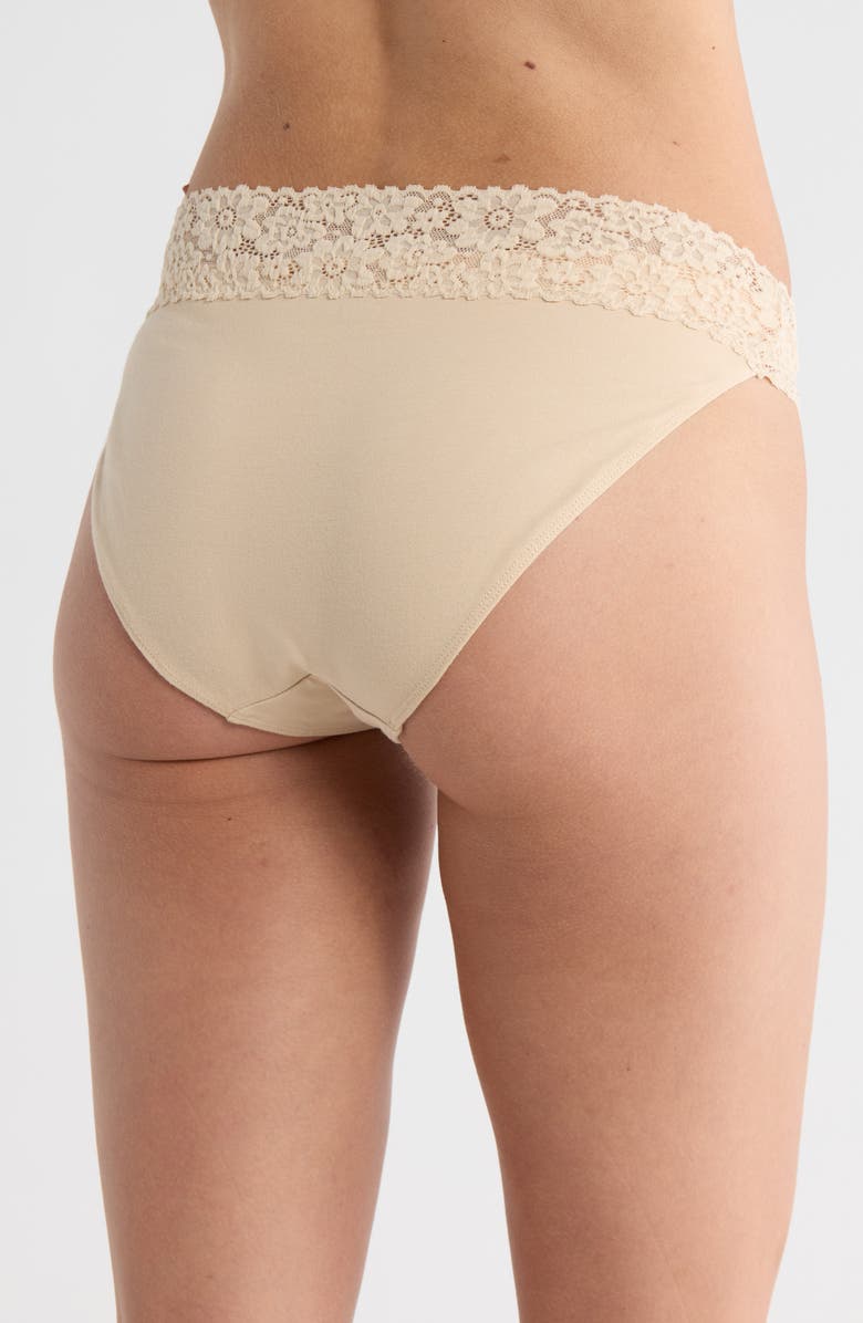 NORDSTROM RACK 5-Pack Stretch Lace Bikinis, Alternate, color, Purple Taupe Multi