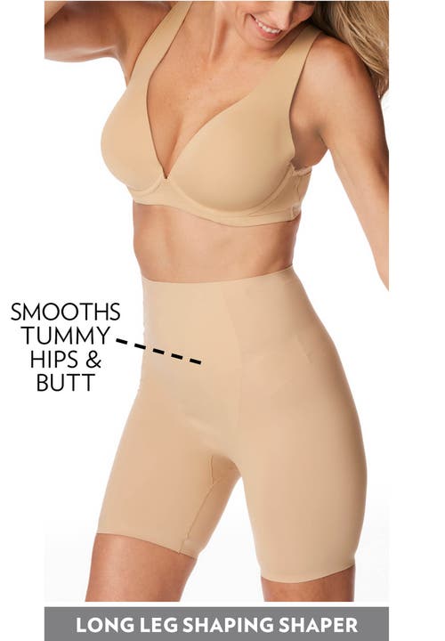 Secret Solutions Invisible Shaper Long Leg Shaper In Brown