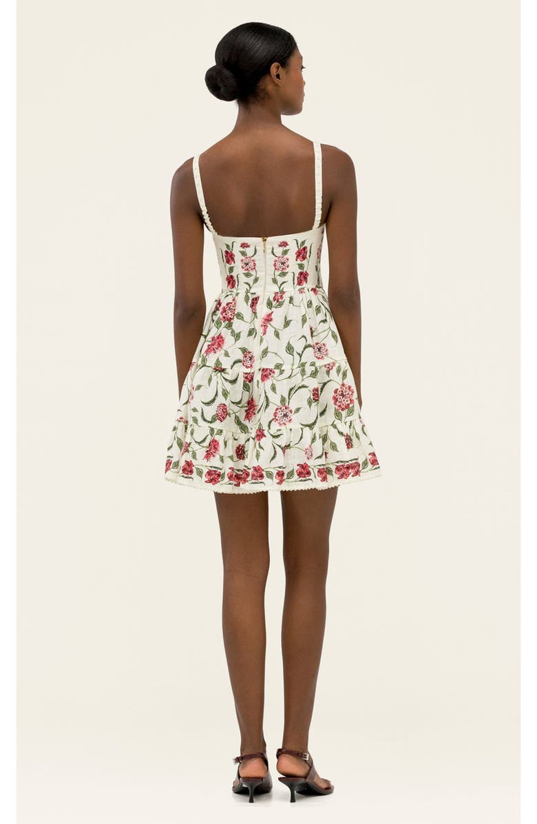 Agua by Agua Bendita Granadilla Quebrada Mini Dress, Alternate, color, Multi