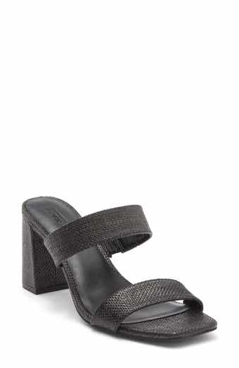 Colette Block Heel Slide Sandal