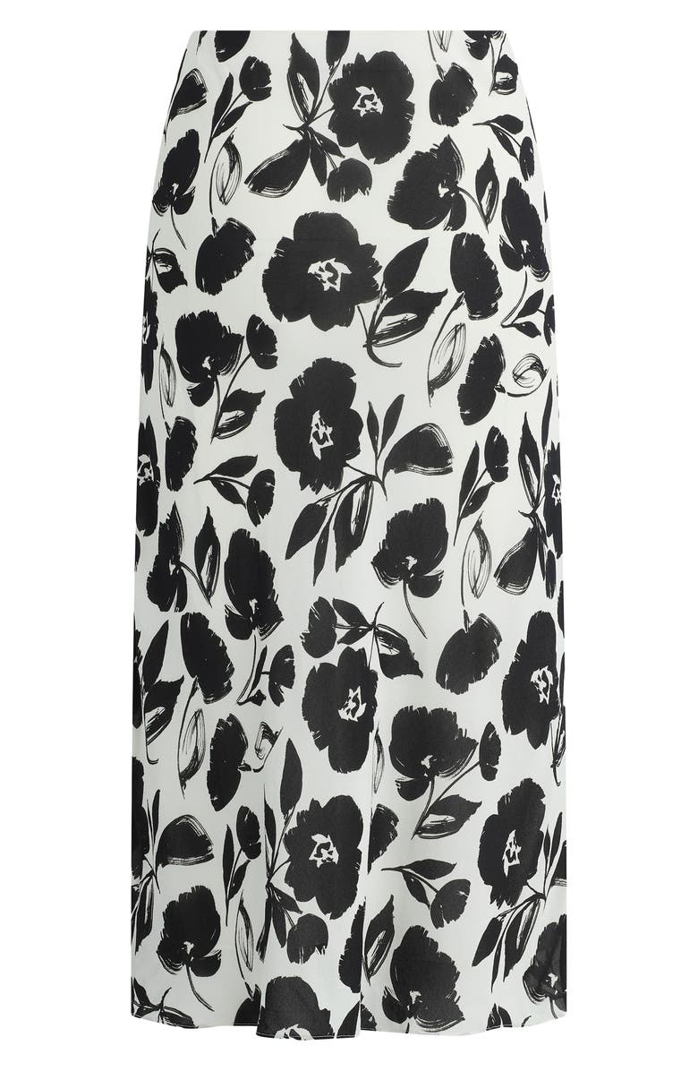 Favorite Daughter The Jojo Floral Midi Skirt, Alternate, color, Brushed Neutral Floral