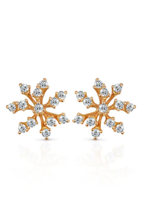 Luminus Small Diamond Earrings