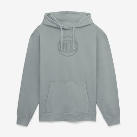 Men's Fanatics Gray New York Knicks Washed Hoodie