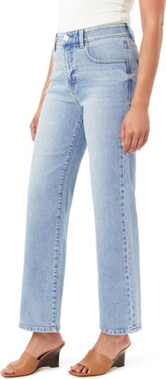 Coffee Date High Waist Straight Leg Jeans