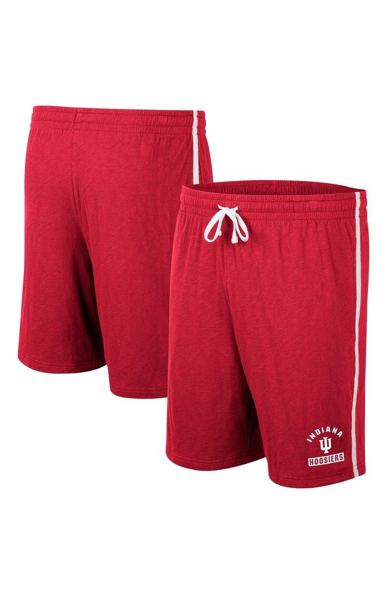 COLOSSEUM Men's Colosseum Crimson Indiana Hoosiers Thunder Slub Shorts, Main, color,