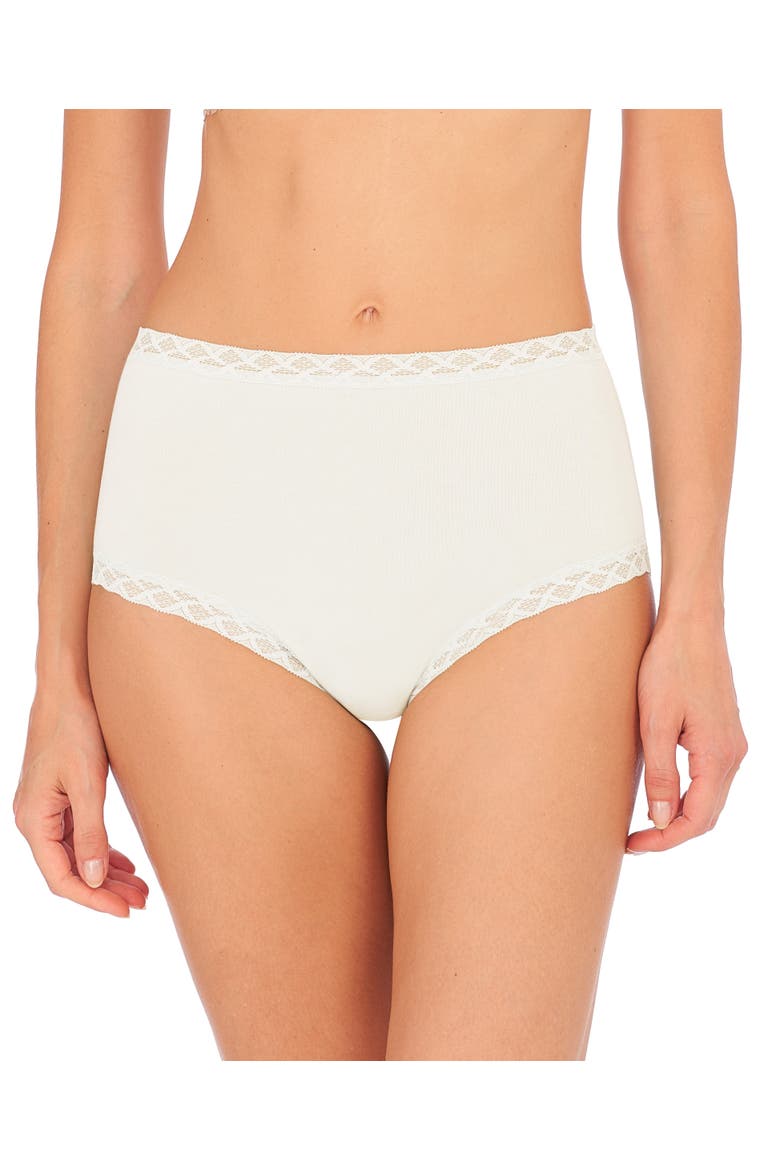 Bliss Cotton Full Brief, Main, color, IVORY