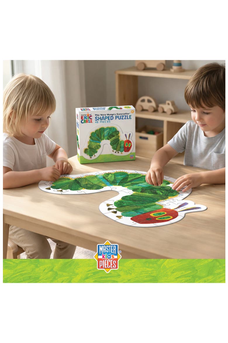 Very Hungry Caterpillar 48 Shaped Puzzle, Alternate, color, Multicolor