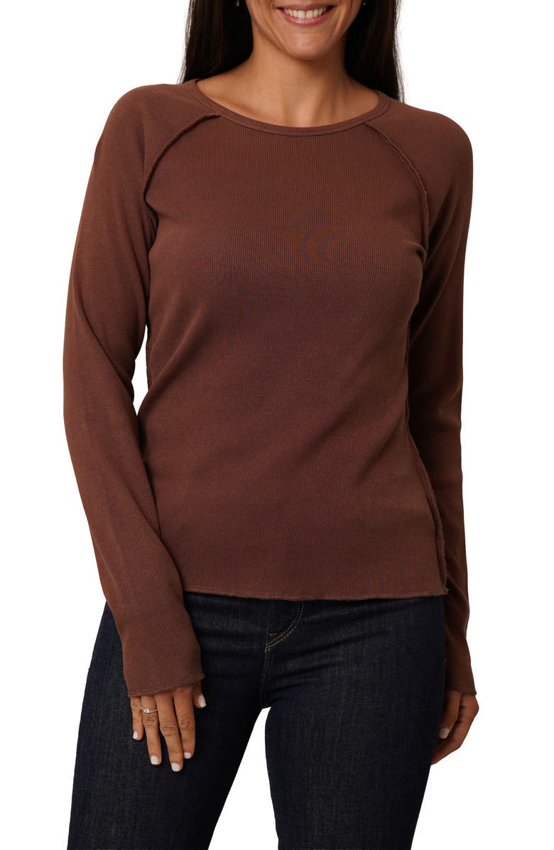 CYRUS Raglan Stitch Rib Top, Main, color,
