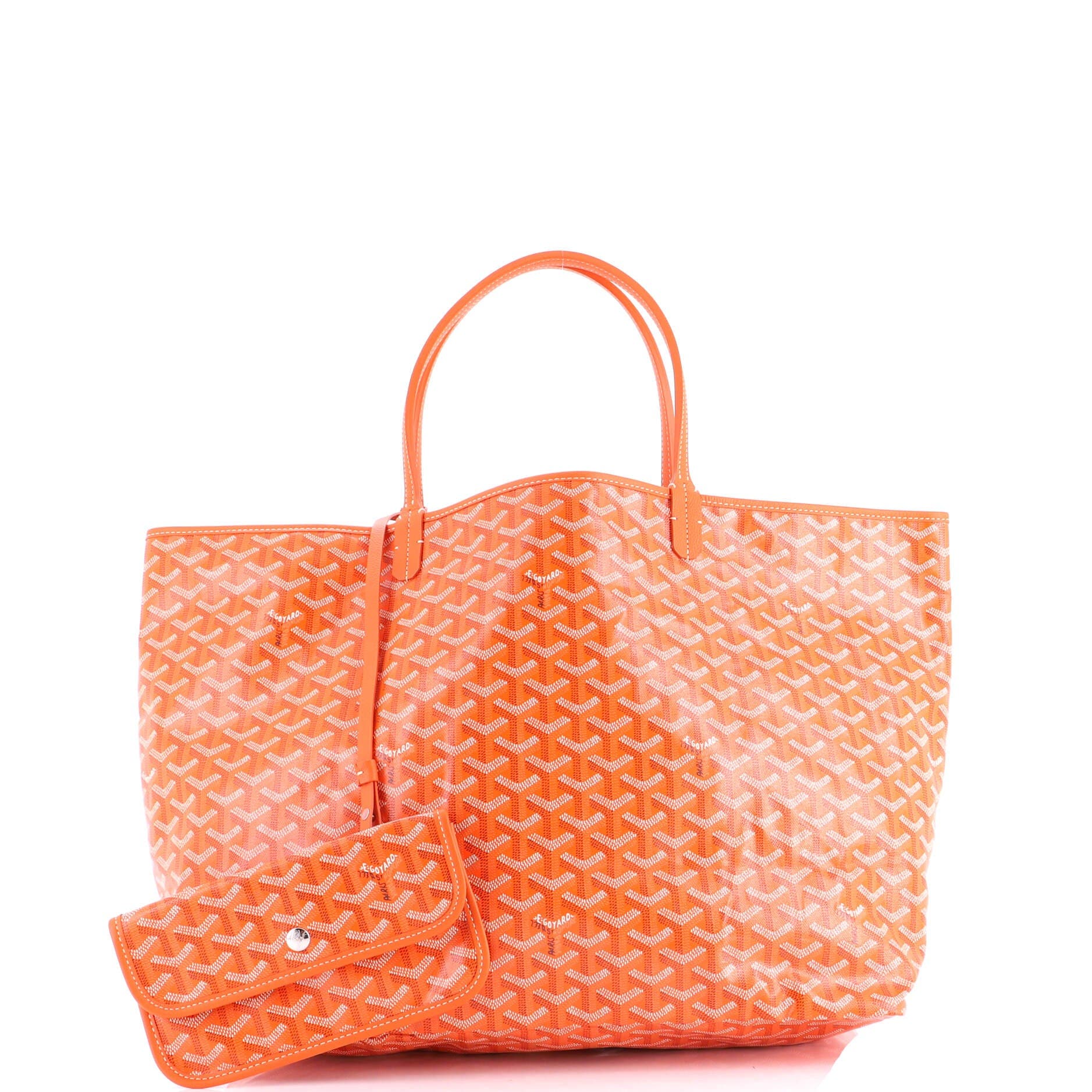 Pre-Owned Goyard Saint Louis Tote Coated Canvas GM, Alternate, color, 