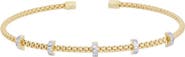 MESHMERISE Diamond Mesh Cuff Bangle