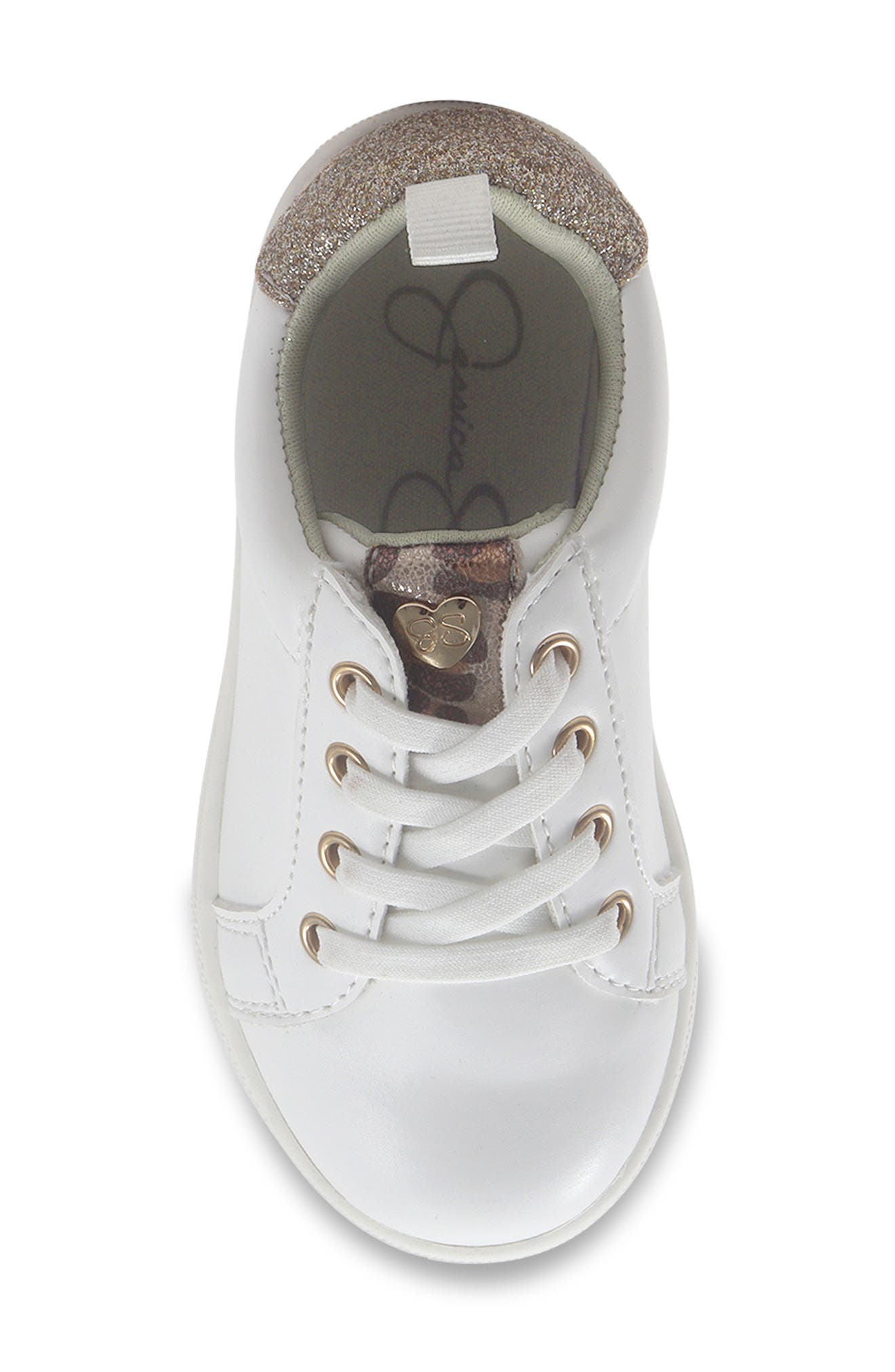Jessica Simpson Kids' Gina Nicole Sneaker, Alternate, color, White