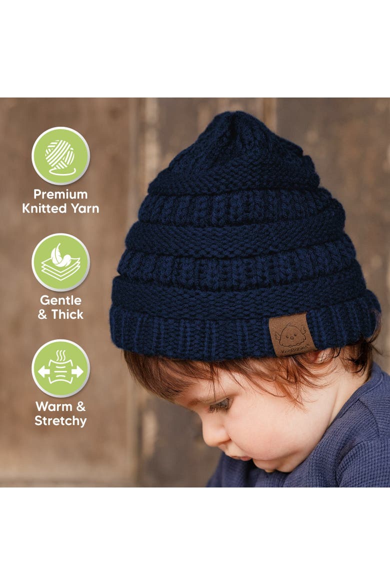 3-Pack Warmzy Baby Beanies, Alternate, color, Sunshine