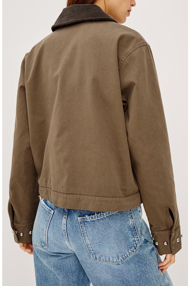 Redding Studded Utility Jacket, Alternate, color, BRONZE